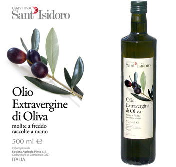 olio extra vergine d'oliva sant'isidoro