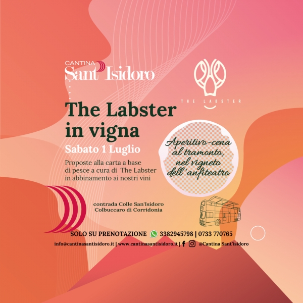 The LABSTER IN VIGNA  1 luglio 2023